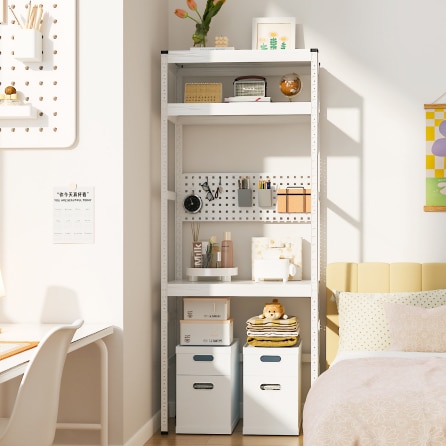 こもも flexispot にも利用可能 有孔ボード付きラック・CJ4 | FlexiSpot 公式ストア