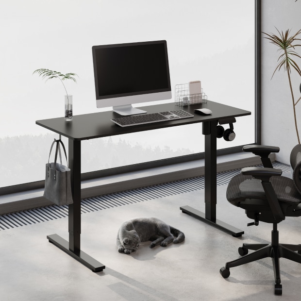 FlexiSpot EF1 昇降式デスク Amazon | FLEXISPOT 昇降式デスク 電動 EF1 L字デスク パソコン