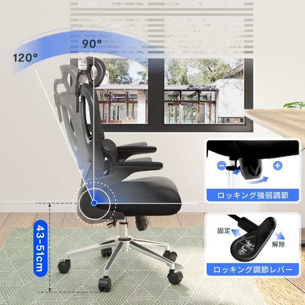 ワークチェア Amazon | オフィスチェア デスクチェア ZXhome 椅子チェア
