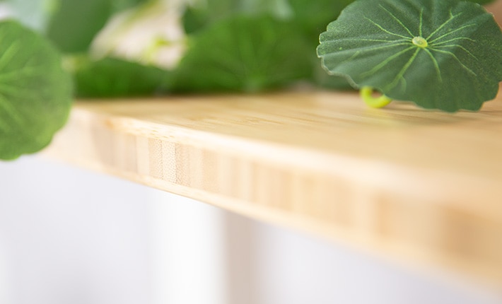 天然竹天板（カーブ型/長方形）| FlexiSpot 公式ストア